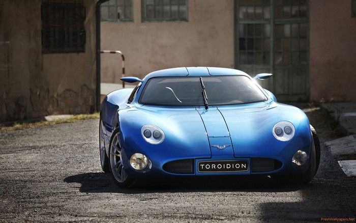 Blue Toroidion 1MW sports car
