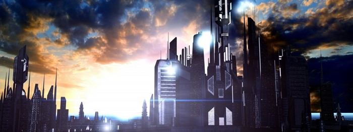 science fiction, SyFy, Stargate Atlantis, futuristic, digital art ...