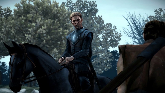Gared Tuttle from Game of Thrones: A Telltale Games Series on horseback