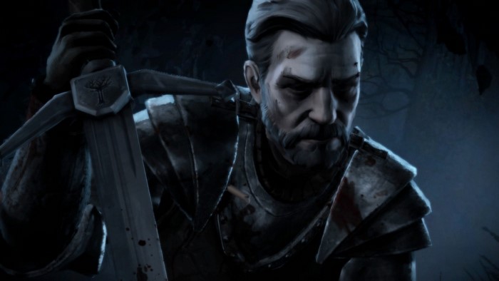 Man with sword from Game of Thrones A Telltale Games Series