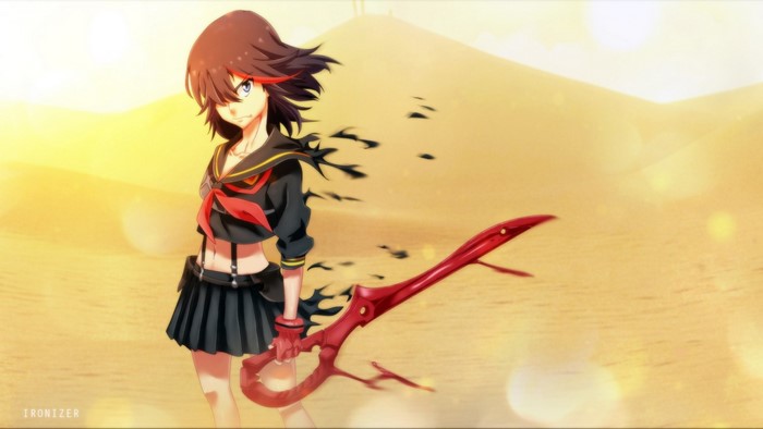 Ryuko Matoi from Kill la Kill with Scissor Blade