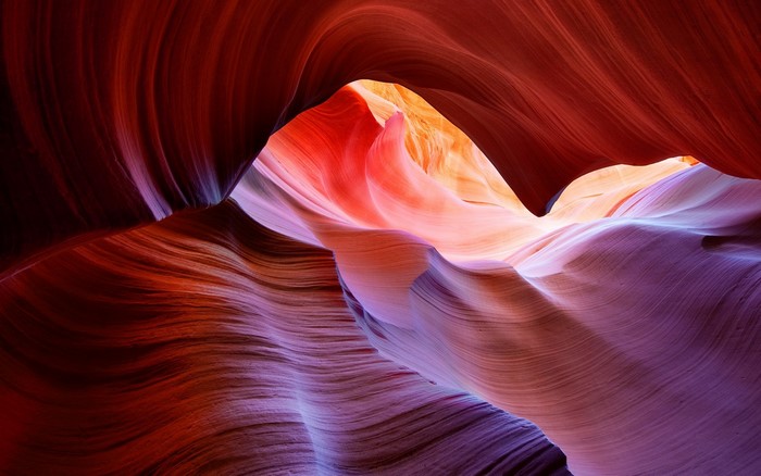 Antelope Canyon rock formation in Arizona
