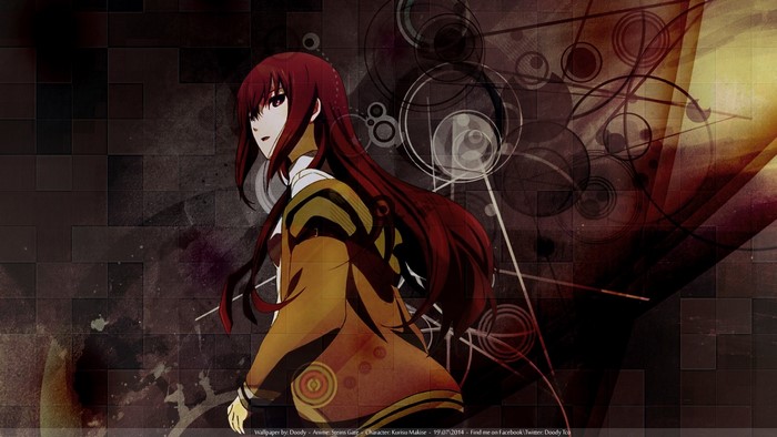 Makise Kurisu from Steins Gate