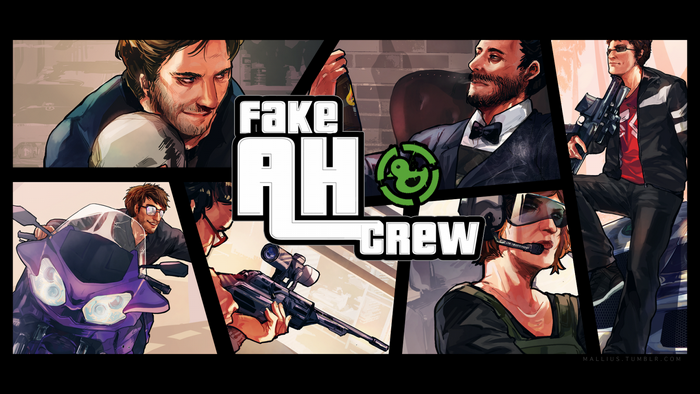 Fake AH Crew from Grand Theft Auto V