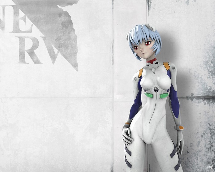 Rei Ayanami from Neon Genesis Evangelion