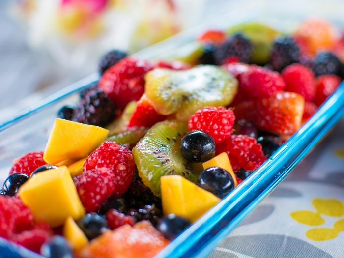 Blackberry Raspberry Mango Blueberry Strawberry Hawaiian Fresh Fruit Salad Kiwi Hd