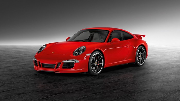 Red Porsche 911 Sports Car