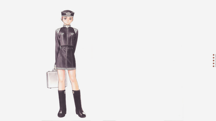Kino Mayumi from Blue Submarine No. 6 artwork