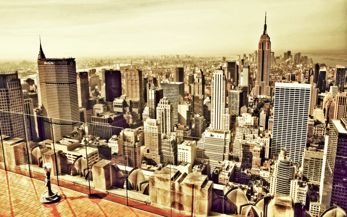 New York City Skyline with Empire State Building