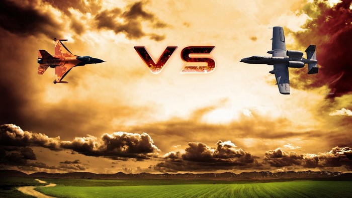 Fighter Jet vs A-10 Thunderbolt II