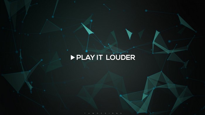Play It Louder abstract digital art