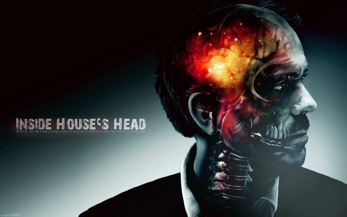 Inside House's Head illustration
