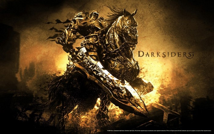 War from Darksiders on horseback