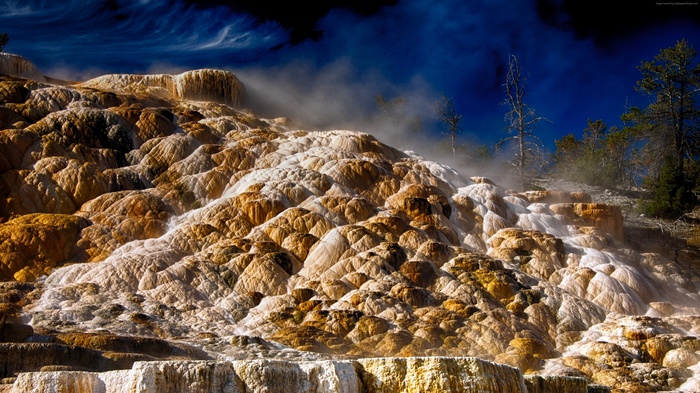 Mammoth Hot Springs, Yellowstone National Park