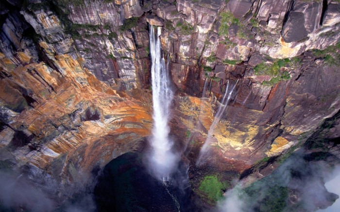 Angel Falls, Venezuela, a geological phenomenon