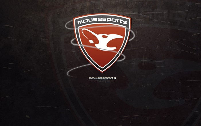 mousesports logo on a dark background