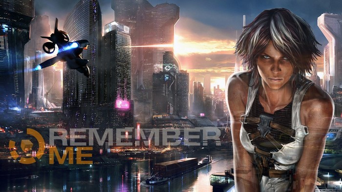 Remember Me video game promotional art