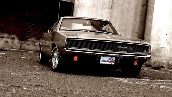 1968 Dodge Charger R/T muscle car