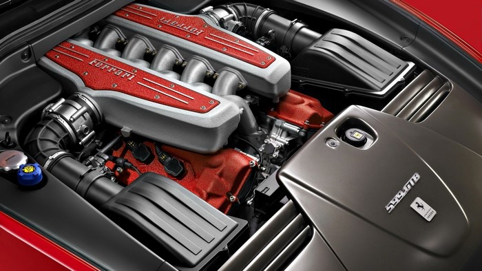 Ferrari 599 GTB Fiorano Engine
