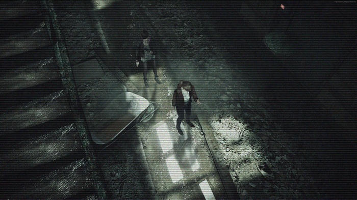 Claire and Moira from Resident Evil: Revelations 2