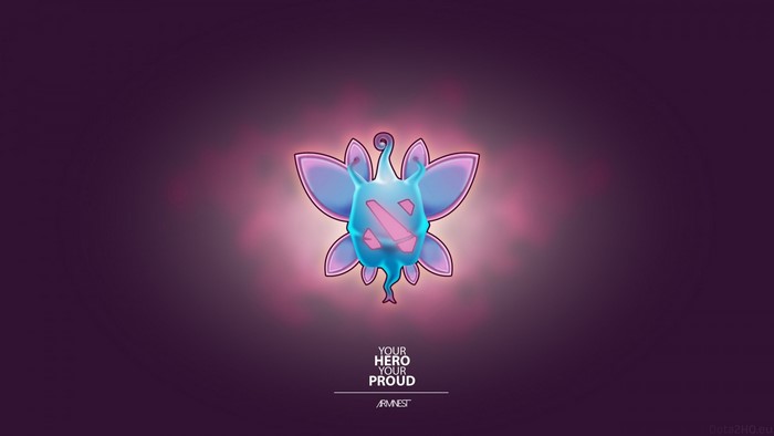 Dota 2 illustration with text