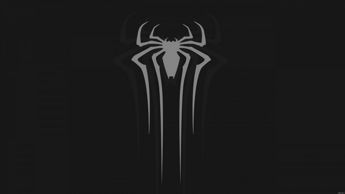 Spider-Man Logo Minimalist Illustration