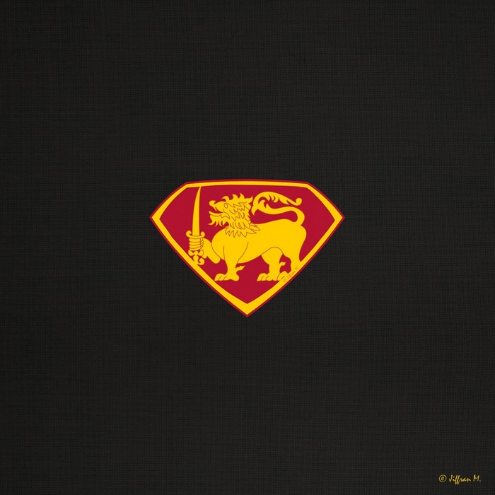Sri Lanka Lion logo on a dark background