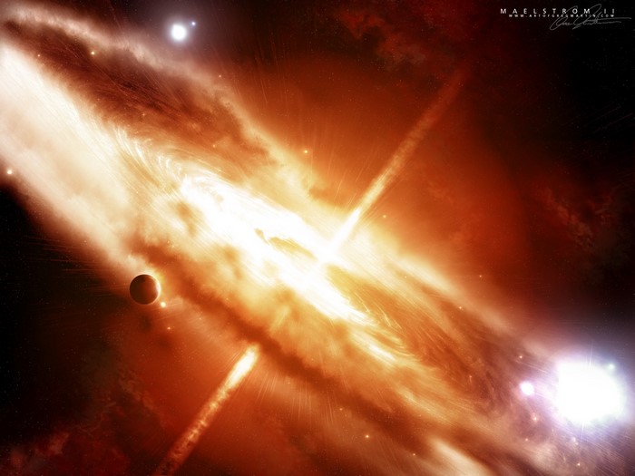 Maelstrom II Space Art Galaxy Nebula