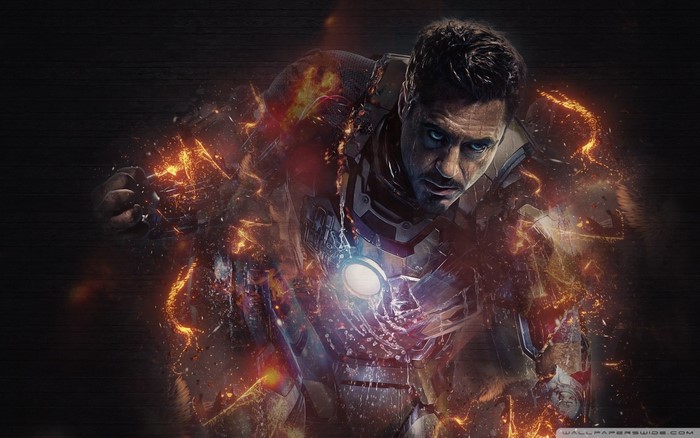 Iron Man from The Avengers with special effects