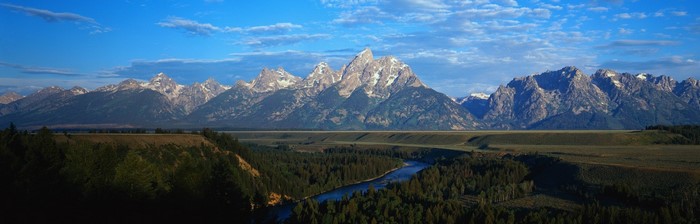 Grand Teton National Park Panorama
