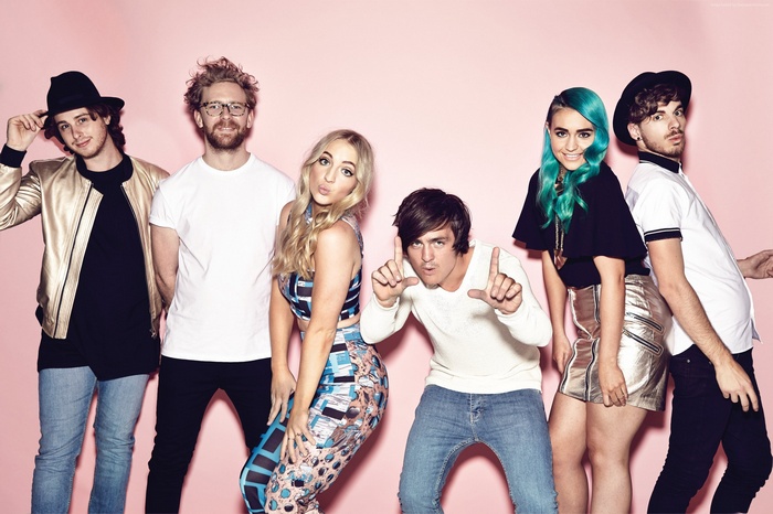 Sheppard band posing for a photo