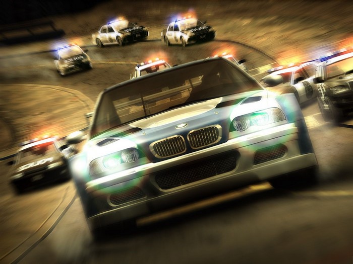 BMW Chase Scene from Need for Speed Most Wanted