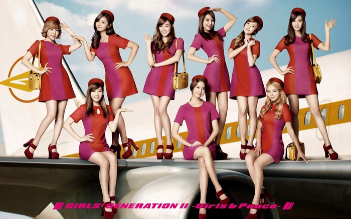 Girls Generation II -Girls & Peace- album cover