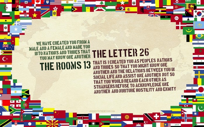 Islamic Verse about Nations and Tribes