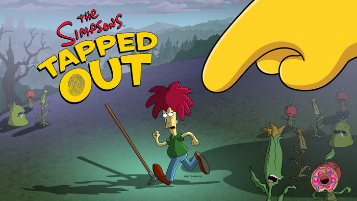 The Simpsons: Tapped Out - Sideshow Bob and mutated plants