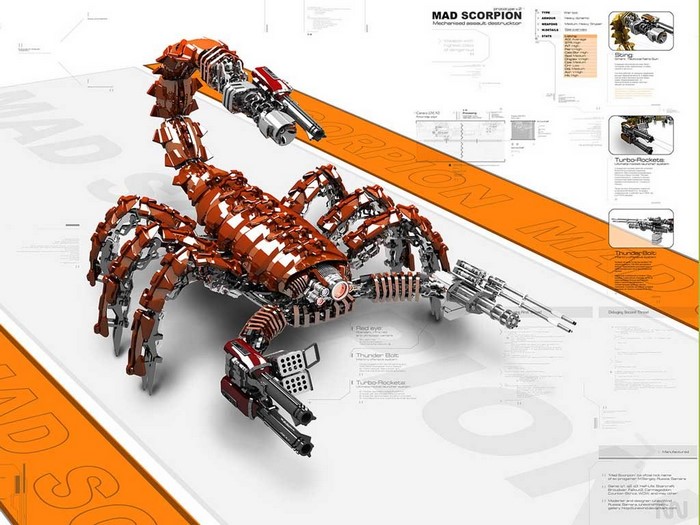 Mad Scorpion Mechanized Assault Destructor