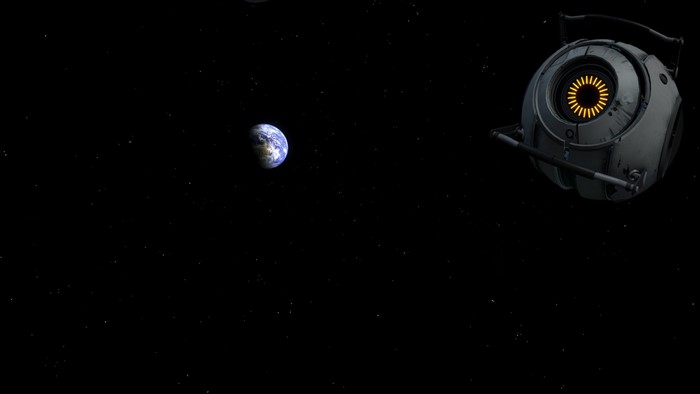 Space Core from Portal in outer space with Earth