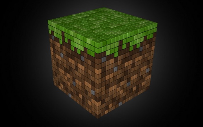 Minecraft grass and dirt block