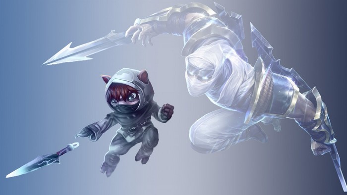Kennen and Zed from League of Legends