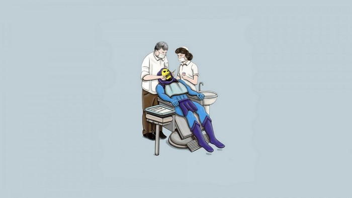 Skeletor at the Dentist