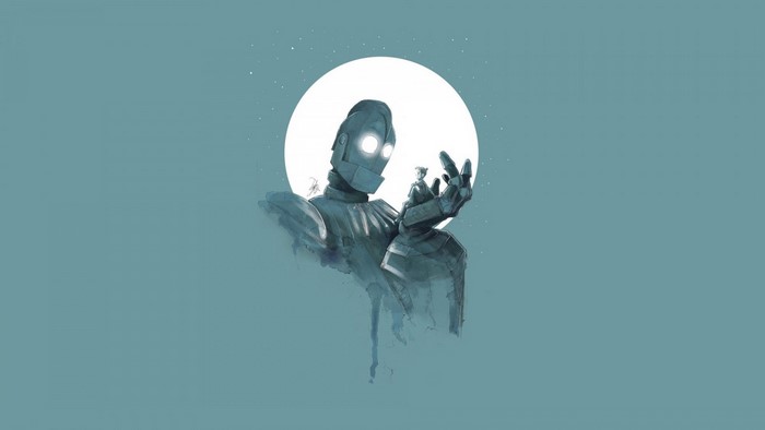 The Iron Giant and Hogarth Hughes