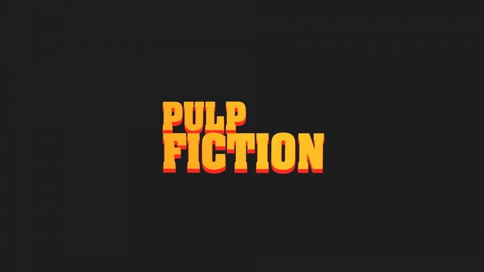 Pulp Fiction movie title