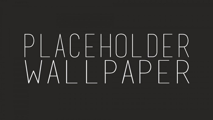 Placeholder Wallpaper Text