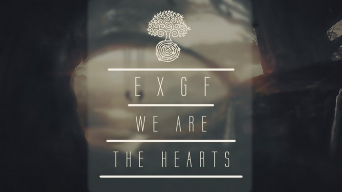 EXGF We Are The Hearts Album Cover