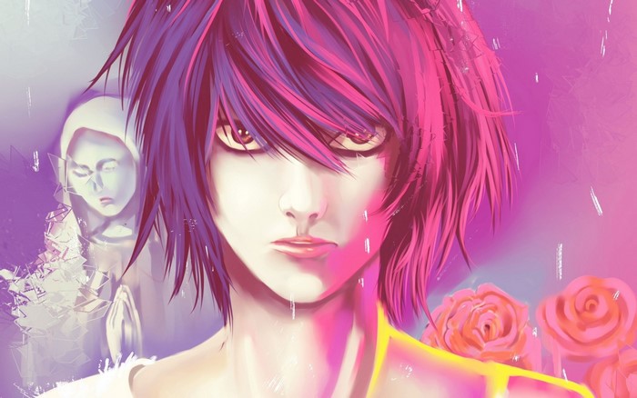 L from Death Note illustration