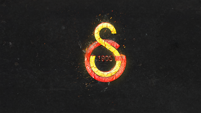 Galatasaray SK logo with 1905 number