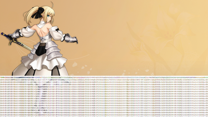 Saber Lily from Fate Series