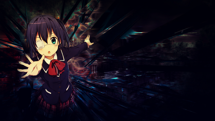 Rikka Takanashi from Chuunibyou demo Koi ga Shitai
