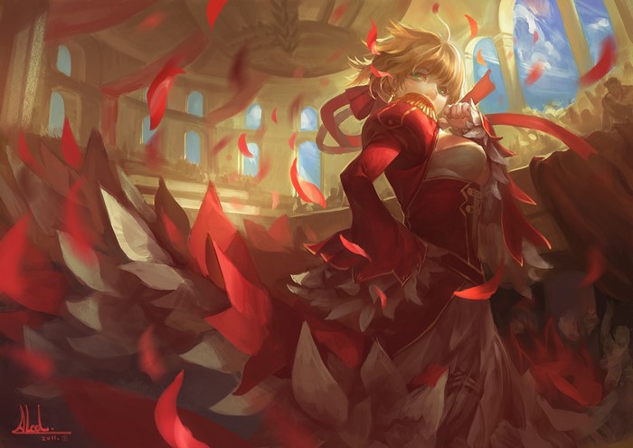 Saber Extra from Fate Extra
