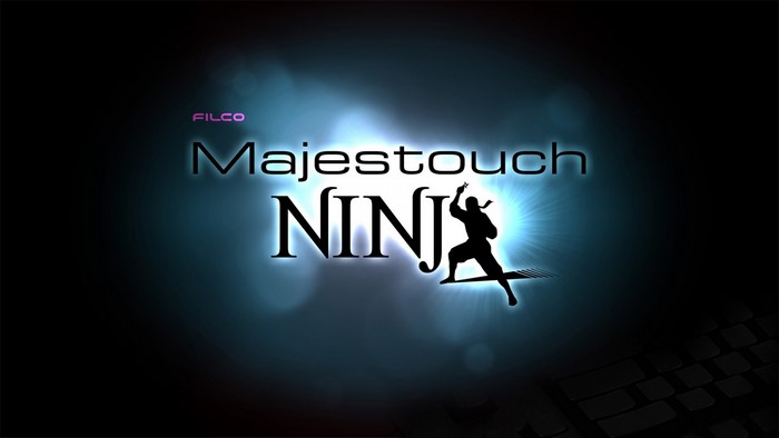 Filco Majestouch NINJA logo with ninja silhouette